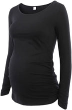 Load image into Gallery viewer, Ecavus Womens Casual Maternity Tops