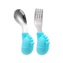 Load image into Gallery viewer, Baby Fork and Spoon Set with Carry Case