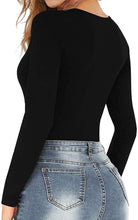 Load image into Gallery viewer, Women Scoop Neck Short Sleeve Bodysuit