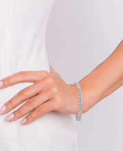 Load image into Gallery viewer, Silver Italian Byzantine Bracelet