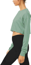 Load image into Gallery viewer, Long Sleeve Crop Top