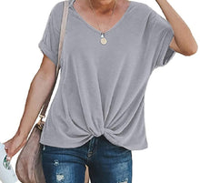 Load image into Gallery viewer, Women Rolled Short/Long Sleeve Tops