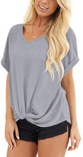 Load image into Gallery viewer, Women Rolled Short/Long Sleeve Tops