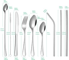Load image into Gallery viewer, Silverware Set 36-Piece Stainless Steel