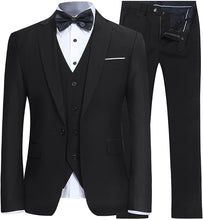 Load image into Gallery viewer, Men Slim Fit Single Suit