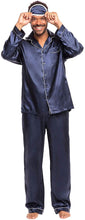 Load image into Gallery viewer, Men Button Down Satin Pajama Set