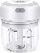 Load image into Gallery viewer, Electric Mini Garlic Chopper