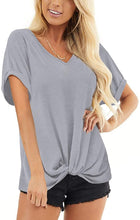 Load image into Gallery viewer, Women Rolled Short/Long Sleeve Tops