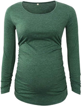 Load image into Gallery viewer, Ecavus Womens Casual Maternity Tops