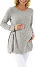 Load image into Gallery viewer, Womens Maternity Tunics Shirts