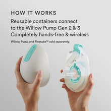 Load image into Gallery viewer, Willow Pump Reusable Breast Milk Containers