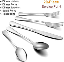 Load image into Gallery viewer, Wildone Stainless Steel Flatware Cutlery Set