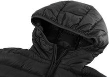 Load image into Gallery viewer, Women Hooded Packable Ultra Light Coat