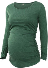 Load image into Gallery viewer, Ecavus Womens Casual Maternity Tops