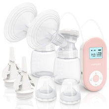 Load image into Gallery viewer, Double Electric Breast Pump Portable