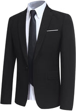 Load image into Gallery viewer, Men Slim Fit Single Suit