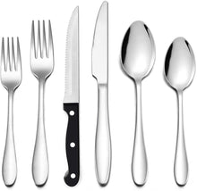 Load image into Gallery viewer, Stainless Steel Flatware Cutlery Set