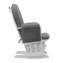 Load image into Gallery viewer, Premium Hoop Glider and Ottoman Feeding Chair