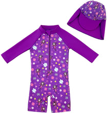 Load image into Gallery viewer, Baby Girls' Swimwear One Piece Sun Protection Suits