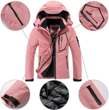 Load image into Gallery viewer, Women Waterproof Winter Snow Coat