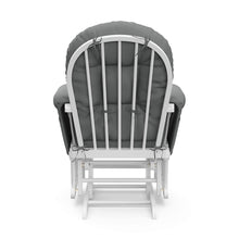 Load image into Gallery viewer, Premium Hoop Glider and Ottoman Feeding Chair