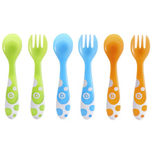 Load image into Gallery viewer, Munchkin 6 Piece Fork and Spoon Set