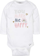 Load image into Gallery viewer, Gerber baby-girls 6-pack Long-sleeve Onesies Bodysuits