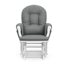 Load image into Gallery viewer, Premium Hoop Glider and Ottoman Feeding Chair