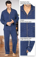 Load image into Gallery viewer, Classic Men Pajamas Cotton