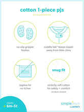 Load image into Gallery viewer, Simple Joys by Carter's Boys' 3-Pack Cotton Pajamas