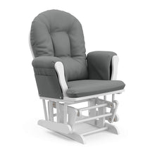 Load image into Gallery viewer, Premium Hoop Glider and Ottoman Feeding Chair