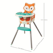 Load image into Gallery viewer, Space-Saving 4-in-1 Highchair