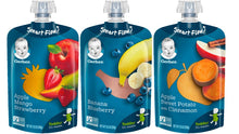 Load image into Gallery viewer, Assorted Fruit Toddler Pouch Variety Pack