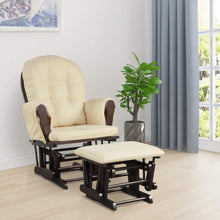 Load image into Gallery viewer, Baby Glider and Ottoman Feeding Chair