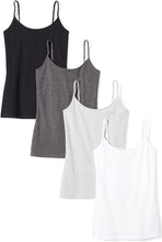 Load image into Gallery viewer, Women 4-Pack Slim-Fit Tops