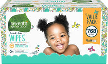 Load image into Gallery viewer, Seventh Generation Baby Wipes