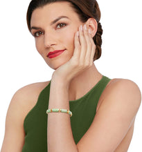 Load image into Gallery viewer, Green Jade"Good Fortune" Bracelet