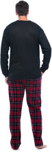 Load image into Gallery viewer, Pajama Set for Men with Thermal Henley