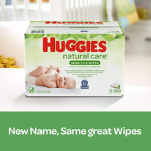 Load image into Gallery viewer, Natural Care Sensitive Baby Wipes