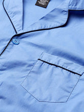 Load image into Gallery viewer, Men Woven Plain-Weave Pajama Set