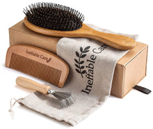 Load image into Gallery viewer, Wooden Comb & Detangling Hair Brushes