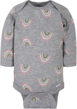 Load image into Gallery viewer, Gerber baby-girls 6-pack Long-sleeve Onesies Bodysuits