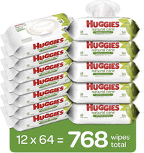 Load image into Gallery viewer, Natural Care Sensitive Baby Wipes