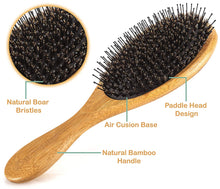 Load image into Gallery viewer, Wooden Comb & Detangling Hair Brushes