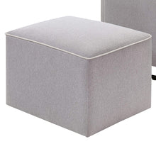 Load image into Gallery viewer, Upholstered Swivel Glider Feeding Chair