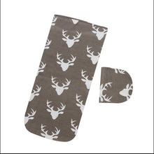 Load image into Gallery viewer, Newborn Cocoon Swaddle Wrap with Headband