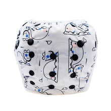 Load image into Gallery viewer, Unisex Adjustable Reusable Baby Swim Diaper