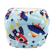 Load image into Gallery viewer, Unisex Adjustable Reusable Baby Swim Diaper