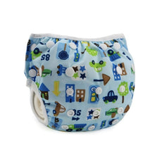 Load image into Gallery viewer, Unisex Adjustable Reusable Baby Swim Diaper