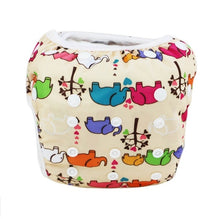 Load image into Gallery viewer, Unisex Adjustable Reusable Baby Swim Diaper